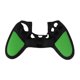 thumbnail image 1 of Reemplazo de la cubierta de la piel del caso de la manija del gamepad suave de goma de silicona colorida para la consola de la manija del agarre del controlador PS4 Vogacara PJ6465-04, 1 of 2