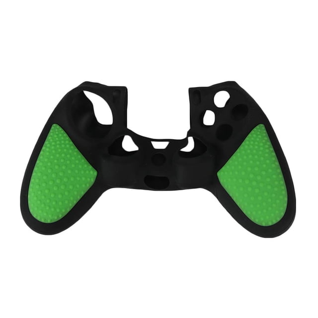 Reemplazo de la cubierta de la piel del caso de la manija del gamepad suave de goma de silicona colorida para la consola de la manija del agarre del controlador PS4 Inevent PJ6465-04