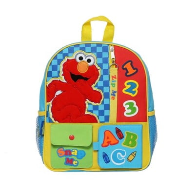 knijpen team commando Elmo Interactive 12" Kids' Backpack - Walmart.com