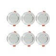 thumbnail image 4 of 6 Piezas Empotrable LED Regulable Plafón Empotrable Empotrable 220-240V Macarena Luz de techo LED, 4 of 8