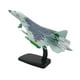 thumbnail image 2 of Avión de combate de fundición a presión a escala 1:72 con soporte de exhibición, simulación de avión, adorno. azul, 2 of 9