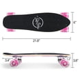 thumbnail image 3 of BELEEV Planches à Roulettes Cruiser pour Débutants, Planche à Roulettes Concave 7 Plis Canadian Maple Double Kick Deck avec T-Tool de Skate, Planche à Roulettes Complète 22 x 6 Pouces pour Enfants Ados Adultes, Violet, 3 of 10