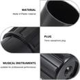 thumbnail image 4 of BRIGHTFUFU 2Pack Black Plastic Tenor Sax Stopper Saxophone Accessories Prevent Dust Musicians, 4 of 8