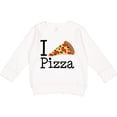 thumbnail image 2 of Inktastic I Heart Pizza Toddler Sweatshirt, 2 of 4