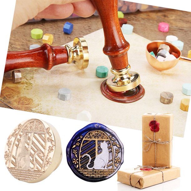 Cuadros Decorativos Animal Retro Wax Seal Stamp Head Fire Paint para invitaciones de boda (DW16) Ndcxsfigh Nuevos Originales