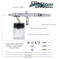 thumbnail image 2 of Master Hi-Flow S622 Pro Set Dual-Action Siphon Feed Airbrush Set with 3 Nozzle Sets (0.3, 0.5 & 0.8mm) & 1 Bottle, 2 of 2
