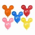 thumbnail image 6 of PMU Mouse Head Shaped Balloons 18 Inch PartyTex Premium Assorted Colors Latex Great for Mouse Theme Parties Pkg/12, 6 of 6