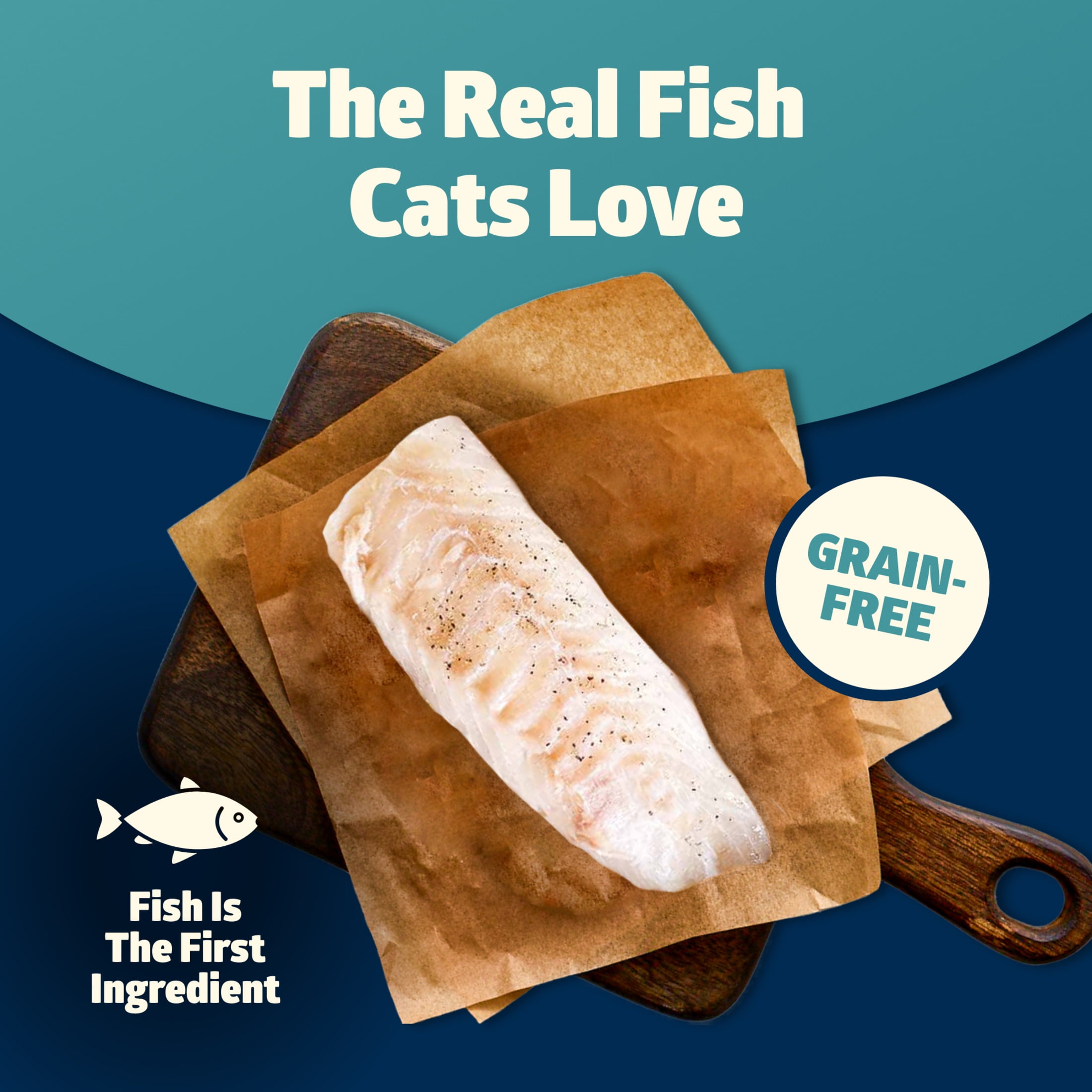 Blue Buffalo Freedom Natural Grain-Free Indoor Adult Dry Cat Food, Fish Recipe, 5-lb. Bag