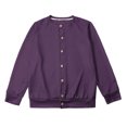 thumbnail image 4 of iOPQO Sweater Cardigan Womens Button Up Cardigan Womens Cardigan Casual Outerwear Button Cardigans for Women Fall Cardigans for Women Knitted Cardigan Purple XXL, 4 of 8