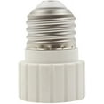 thumbnail image 3 of TORCHSTAR 12-Pack E26/E27 to GU10 Adapter, E26/27 Edison Screw to GU10 Bayonet Base Socket Adapter Converter, Fits LED/Halogen/CFL Light Bulbs, Heat-resistant, Anti-burning, No Fire Hazard, 3 of 7
