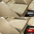 thumbnail image 4 of KBH Leather Center Console Lid Armrest Cover for 2009-2014 Acura TSX Accessories, Car Arm Rest Covering Replacement Skin Upholstery, Beige, 4 of 6
