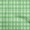 thumbnail image 1 of oneOone Silk Tabby Green Fabric Checks Quilting Supplies Print Sewing Fabric By The Yard 42 Inch Wide, 1 of 4
