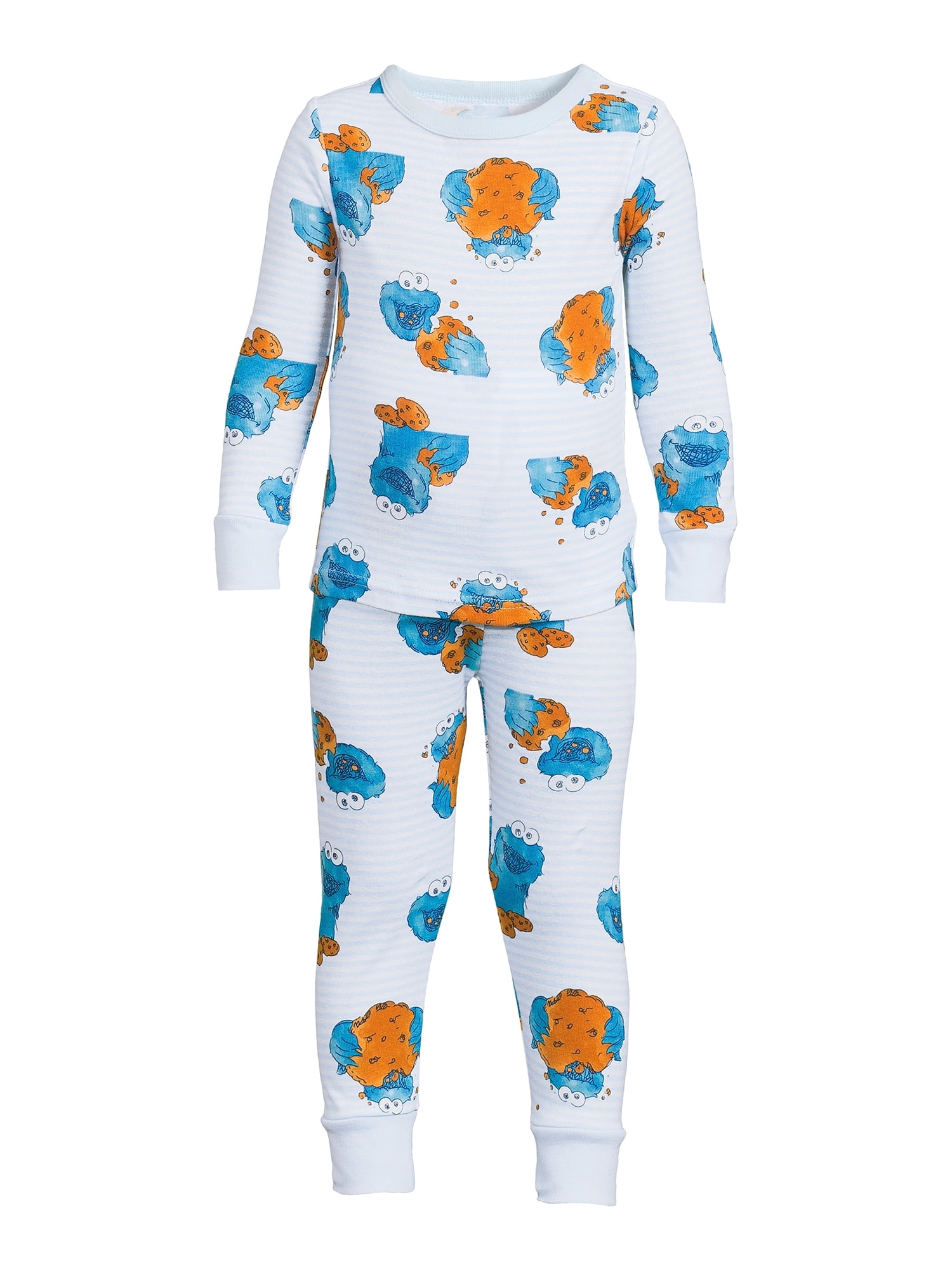 Sesame Street Toddler Boys Pajama Set, 2-Piece, Sizes 12M-5T