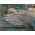 thumbnail image 2 of Haynes, Smith 14x12 White Modern Wood Framed Museum Art Print Titled - Deep Crane, 2 of 4
