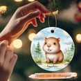 thumbnail image 2 of Capybara Christmas 2025 Ornament, Personalized Capybara Name Ornament, Customized Capybara Animal Ornament, Gifts for Capybara Lovers, Capybara Decor for Boy Girl, Capybara Xmas Ornament r1UbSA, 2 of 6