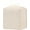 Beige, variant on Minzimin Tissue Box Cover Square PU Leather Facial Kleenex Box Cover Holder Tissue Case Cube Facial Paper Organizer Dispenser for Bathroom, Vanity Countertop, Tabletop, Car, Office