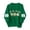 B#Green, variant on Saint Patricks Day Outfit Women Crew Neck Casual Shirts Irish Shamrock Green Print Sweatshirt Long Sleeve Pullover Tops for Women