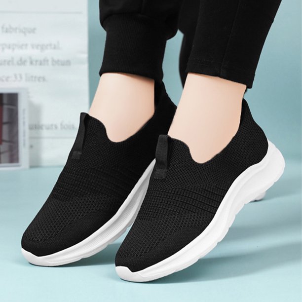 Zapatos ortopédicos para mujer con soporte para el arco del pie, ligeros, para correr, tenis cómodos, para gimnasio, para viajes