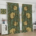 thumbnail image 2 of Vintage Floral Curtains for Living Room,Window Treatments Bedroom Curtain, William Morris Art Style Home Decor Blackout Drapes 2 Panel Set W52xL84in, 2 of 7