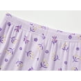 thumbnail image 6 of Beezizac Short Sleeve Tee & Pants Pajamas for Little/Big Girls Cool Summer Ditsy Floral Loungewear PJ Set Size 6, 6 of 7
