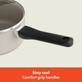 thumbnail image 6 of bella 12-Piece Ceramic Nonstick Cookware Set, Oatmilk, 6 of 8