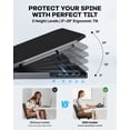 thumbnail image 3 of Atzeste Laptop Cooling Pad for Laptops, Laptop Cooler with 6 Quiet Cooling Fans for 12''-17.3'' Laptops, Height Wind Speed Adjustable Laptop Cooling Stand, 2 USB Ports and Phone Stand, Black, 3 of 8