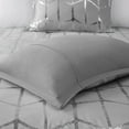 thumbnail image 3 of Gracie Mills Isabelle Metallic Geometric Duvet Cover Set - GRACE-10550, 3 of 5