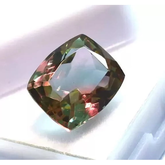 12 CT Alexandrite Loose Gemstone Cushion Cut Color Changing