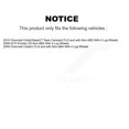 thumbnail image 2 of Transit Auto Rear Brake Drum Shoe Hardware and Wheel Hub Bearing Assembly Kit for Car Chevrolet Cobalt Pontiac G5 with 4 Lug Wheels - Left Right Side (Driver Passenger) K7D-100226, 2 of 11