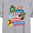 thumbnail image 3 of Disney - Another Day Of Being Awesome - Women's Oversized T-Shirt, 3 of 5