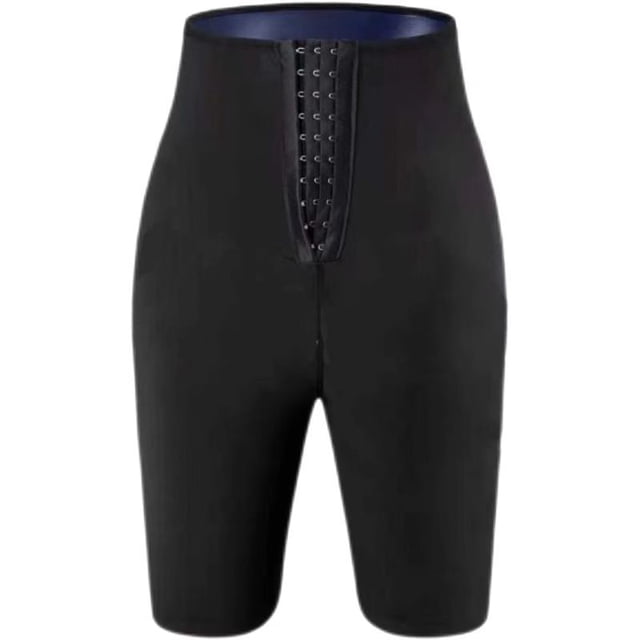 Pantalones deportivos de mujer, pantalones ajustados de cintura alta para yoga, pantalones capri con botonadura revestida, pantalones que levantan la cadera y reducen el abdomen
