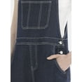 thumbnail image 1 of No Boundaries Baggy Denim Overalls, Women's, 1 of 4
