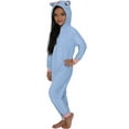 thumbnail image 2 of St. Eve Girls' Union Suit Pajama Animal One Piece Hooded Sleeper, 2 of 3