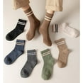 thumbnail image 4 of Mens Athletic Cotton Socks Five Pack Ankle Sock, 4 of 9