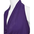 thumbnail image 5 of Doublju Womens Sleeveless Halter Neck Draped Blouse Tops (Female Plus Size Available), 5 of 5