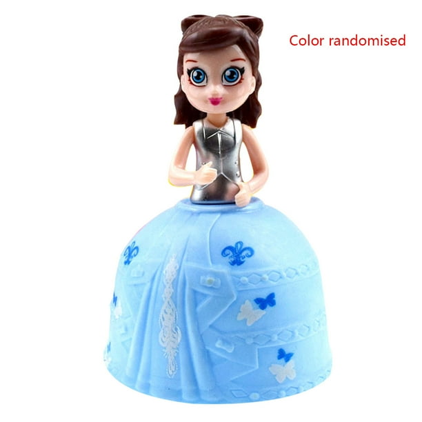 Muñecas de magdalenas de colores aleatorios Juguete de magdalenas para bebés Niña Juguetes deformables Niños Regalo de cumpleaños Mini Muñeca de magdalenas Sweethay WJ3858-00B