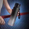 thumbnail image 3 of Pava Botella de agua para deportes motivacionales de 500 ml / 1000 ml con marcador de tiempo Botella para beber a prueba de fugas para hacer ejercicio Gimnasio Ciclismo al aire libre Correr Senderismo Irfora Pava, 3 of 7