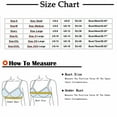thumbnail image 3 of qolati Womens Kendally Comfy Corset Bra Front Crosses Side Buckle Everyday Bras Wireless Push Up Lace Bras Sports Bras, 3 of 5