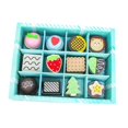 thumbnail image 4 of Postre para fiesta de té, juguete realista, postre, juguete artesanal de madera, juego de cocina con bandeja de almacenamiento, habitación infantil, 4 of 9