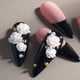 thumbnail image 5 of Blanco 3D Acrílico Flor Uñas Encantos Auroras Camelia Uñas Artes Joyería Acrílico Resina Flores Diseño Elegante boda de uñas Encantos para DIY Uñas Decoraciones Accesorios, 5 of 8
