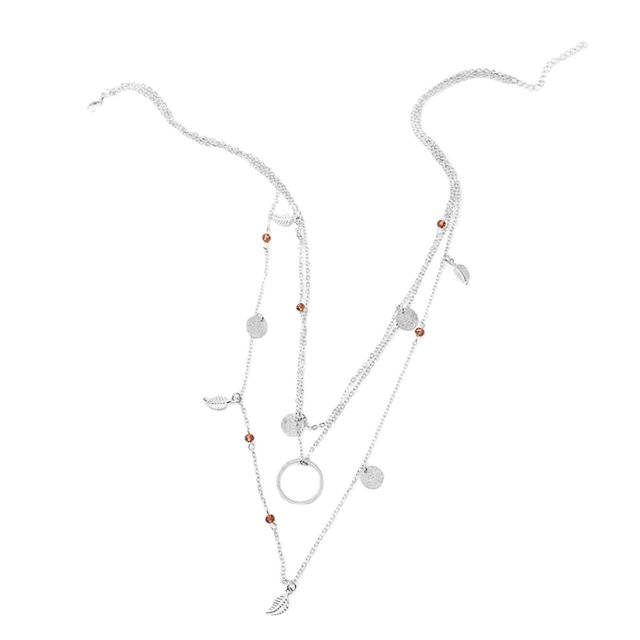 Collier pour Femmes Tendance Multi-Couches Charmant Aguichant Idée Cadeau