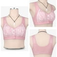 thumbnail image 5 of Lindbes Clearance Items All !Plus Size Bras For Woman Post-Surgery Bra Full Coverage Seamless Push Up Sports Bra Print Non Underwire Bra Wireless Minimizer Bra, 5 of 5