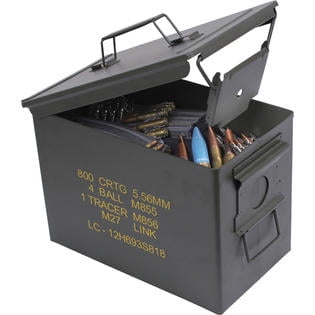 Fat .50 Cal Military Ammo Can