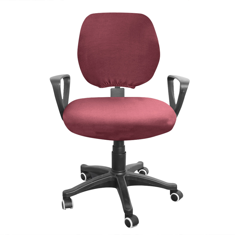 Peggybuy Spandex Stretch Computer Chair Cover Office Chairs Seat Case (Wine  Red) Walmart Canada
