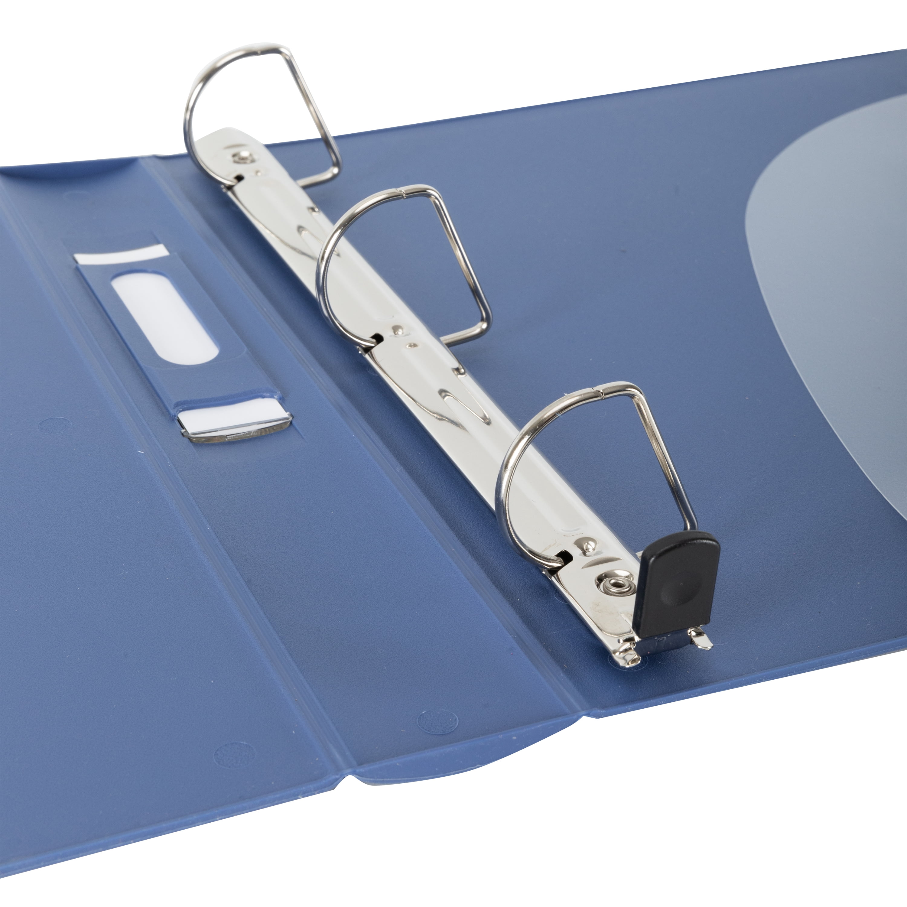 Exceed 1.5 inch Heavy Duty Binder,Washed Indigo, Slant D-Ring