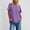 Purple, variant on MAIHAN Womens Summer T-Shirts Casual Summer Boho Tops Casual Basic Tee Shirts Womens Summer Tops Cotton Tee Shirts for Women