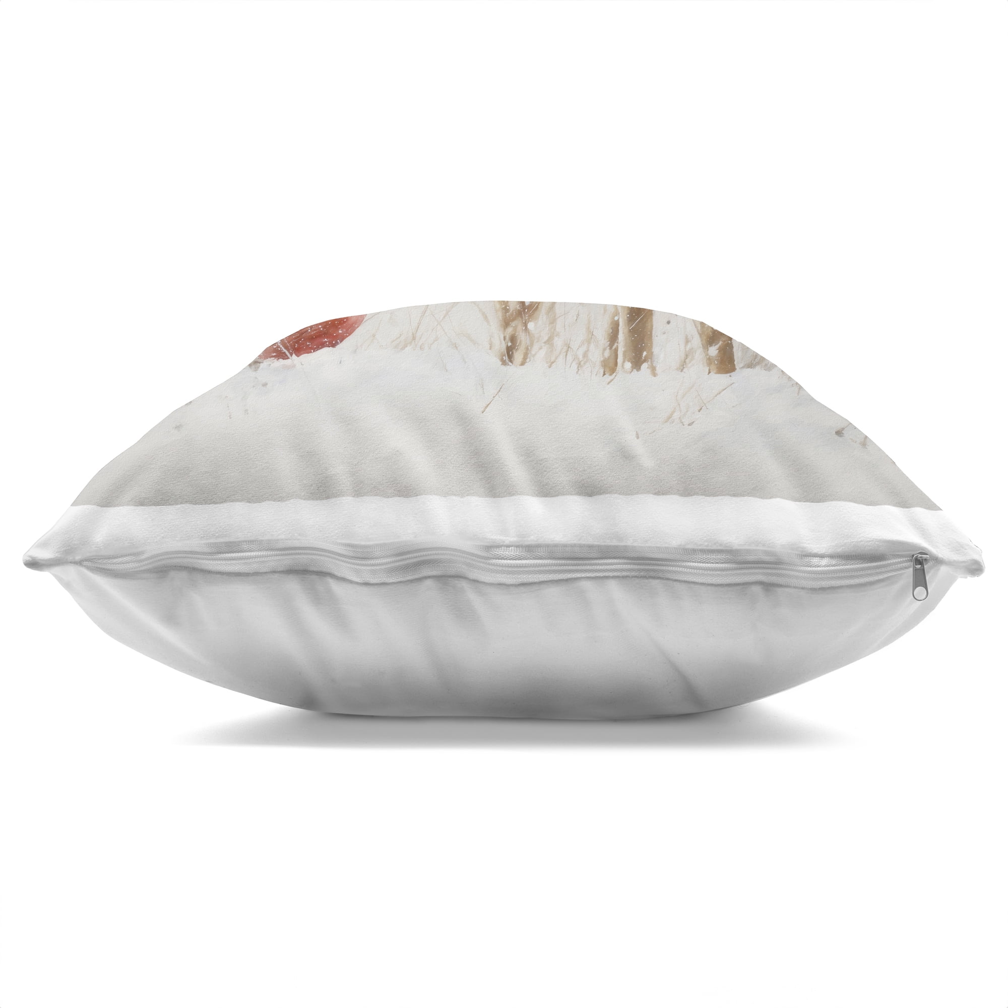 Stupell Industries Little Fawn & The Cardinal Decorative Printed Throw Pillow, design by Tina LeCour