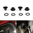 thumbnail image 3 of Fit 92-95 Honda Civic 3Dr Hatchback EG6 CRV Rear Glass Strut Hardware Kit Black, 3 of 6