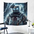 thumbnail image 2 of Ghostbusters Movie Stay Puft Tapestry Luxury Wall Hanging Tapestries Decor For Bedroom Living Room Dormitory Mural Blanket 59x59in, 2 of 8