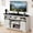 White, variant on Uforic TV Stand for 70" TV with Mount, Farmhouse Entertainment Center with Power Outlets & Sliding Barn Doors, White